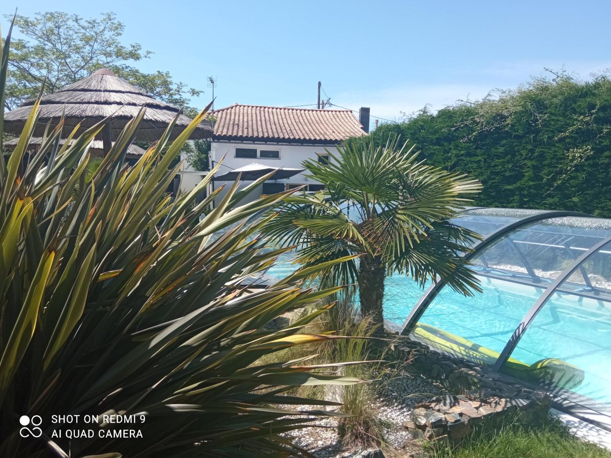 Mas Des Vignes Piscine Chauffee Bed & Breakfast Le Champ-Saint-Pere Ngoại thất bức ảnh
